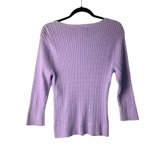 Women's Duck Head‎ Sweater Medium Purple - Picture 2 of 4
